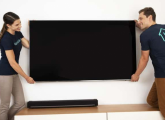 ტელევიზორის მონტაჟი კედელზე დაკიდება